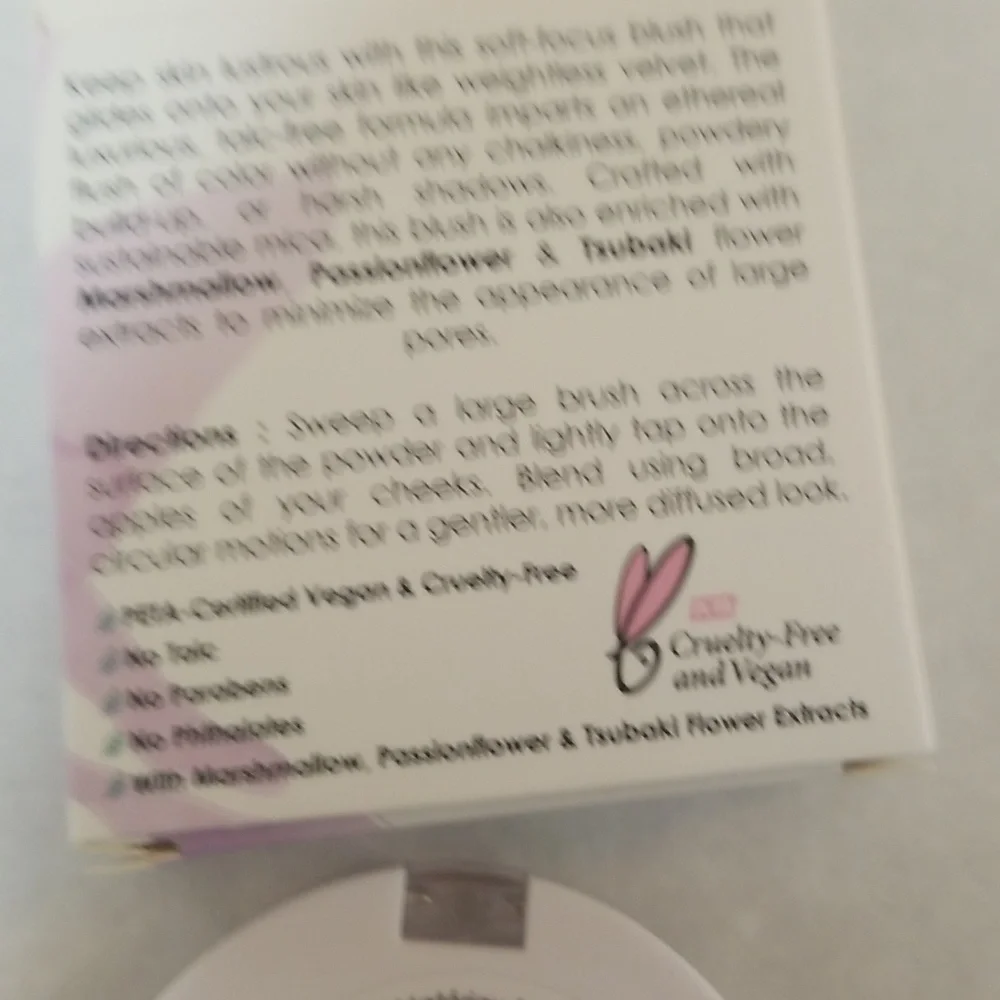 4/25 bundle item. Seraphine Botanicals Marshmallow Blush in Ballet Shoes